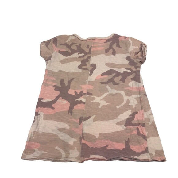 We the Free Women’s Pink Camo Clare Tee Size S - Picture 8 of 9